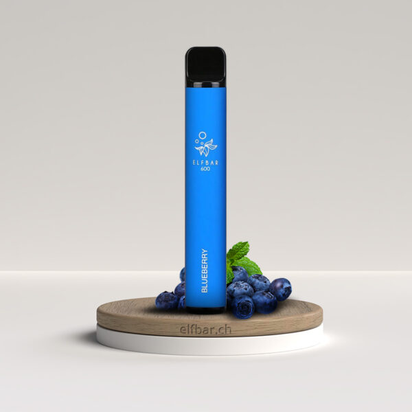 ELFBAR Einweg E-Zigarette 600 (Mit Nikotin) – Blueberry