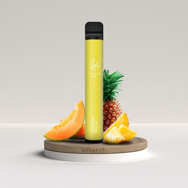 ELFBAR Einweg E-Zigarette 600 (Mit Nikotin) – Coconut Melon