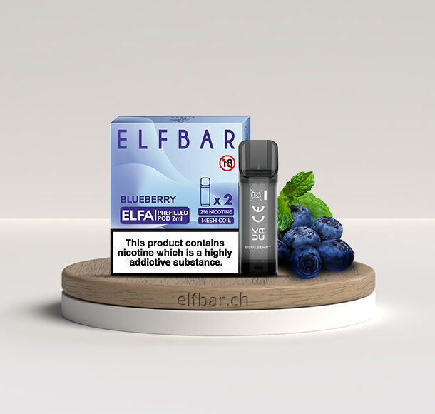 Elfa Pre-Filled Pod 2Pack – Blueberry