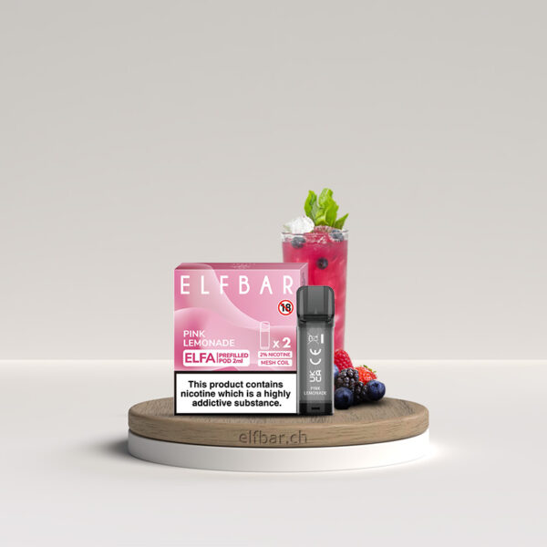 Elfa Pre-Filled Pod 2Pack – Pink Lemonade