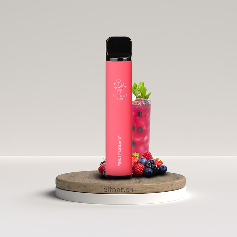 Elfbar Einweg E-Zigarette 1500 (OHNE NIKOTIN) – Pink Lemonade