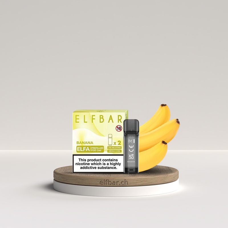 Elfa Pre-Filled Pod 2Pack – Banana