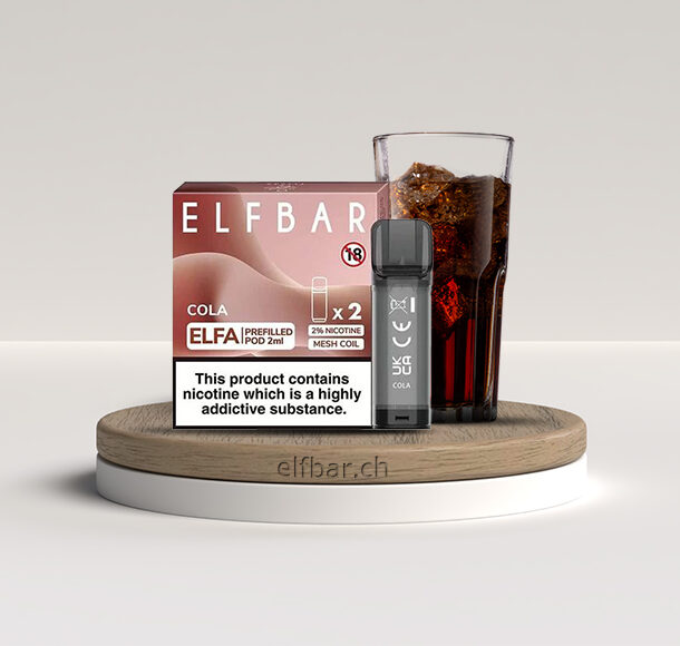 Elfa Pre-Filled Pod 2Pack – Cola
