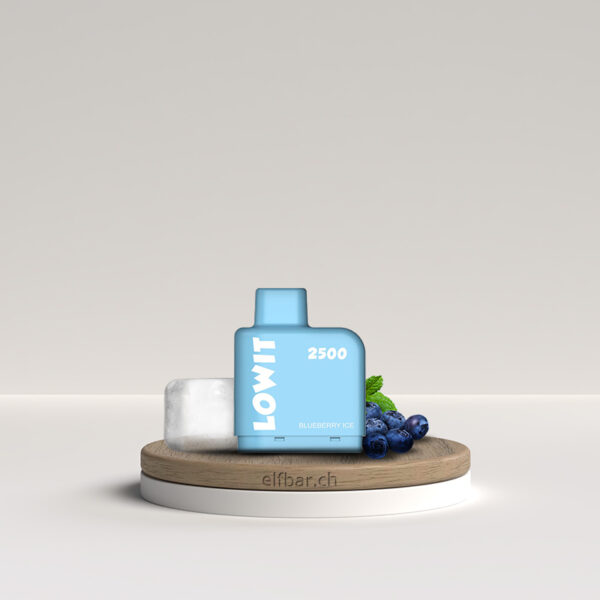 LOWIT Pod 2500 (mit Nikotin) – Blueberry Ice