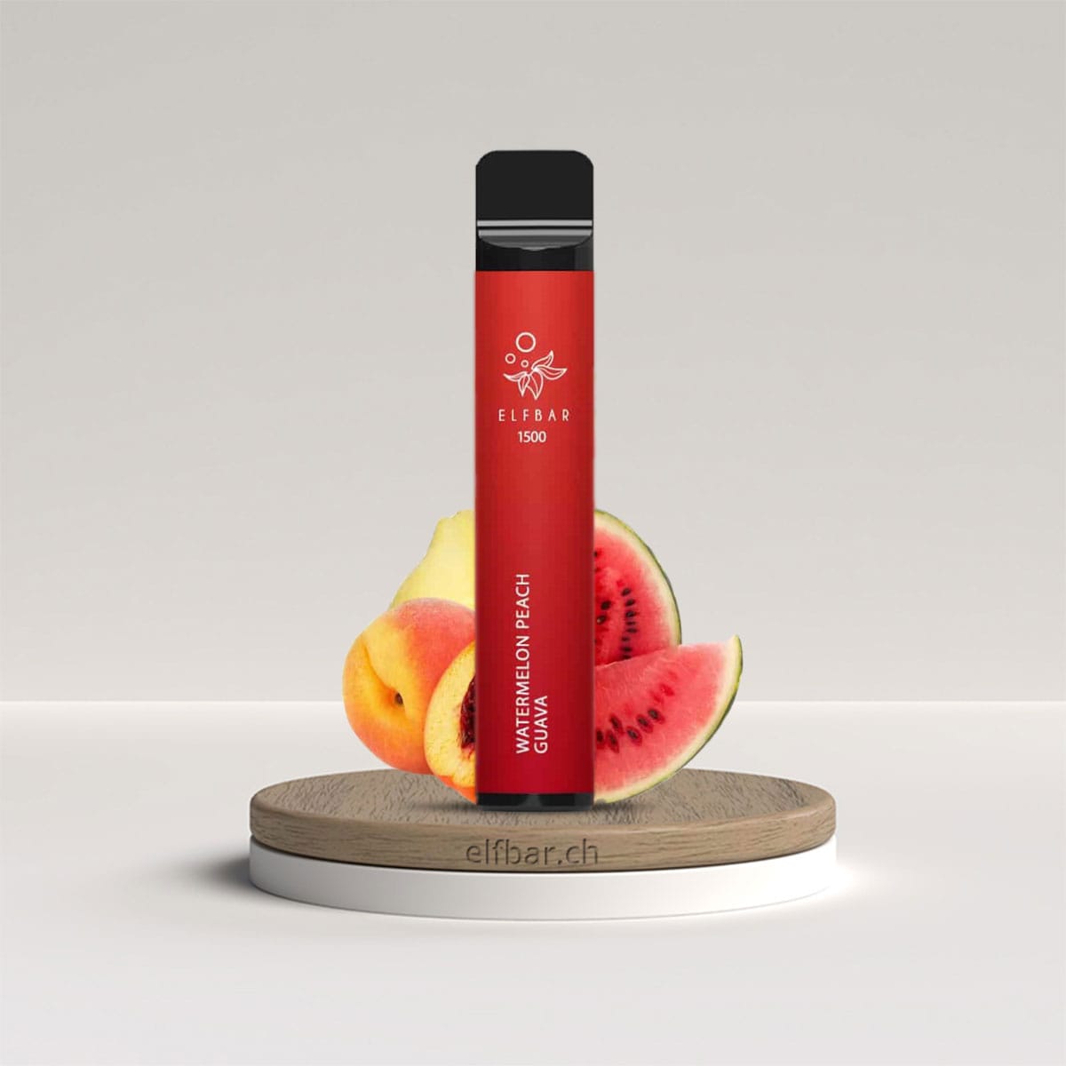 Elfbar Einweg E-Zigarette 1500 (mit Nikotin) – Watermelon Peach Guava