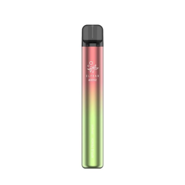 ELFBAR Einweg E-Zigarette 600 V2 (Mit Nikotin) – Apple Peach